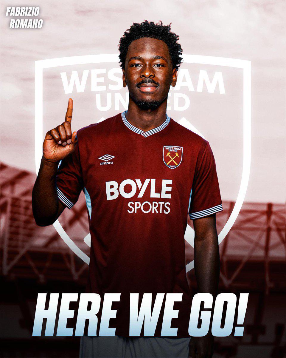 开云体育服务-Here we go！罗马诺：西汉姆联将签下摩纳哥21岁中场马加萨